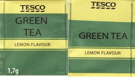 Tesco Green Tea Lemon