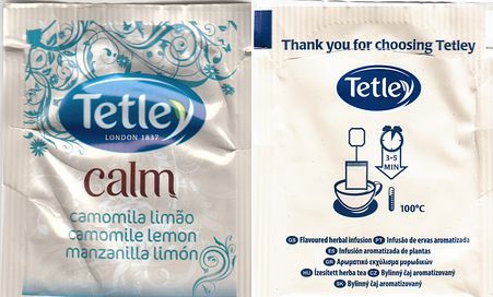 Tetley 22 Calm Camomila Limao