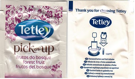 Tetley 22 Pick Me Up Frutos Do Bosque