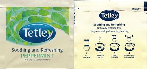 Tetley EN605A Soothing & Refreshing Peppermint