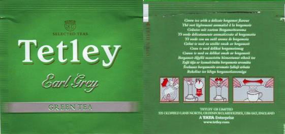 Tetley Green Tea Earl Grey