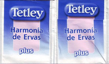 Tetley Harmonia De Ervas Plus