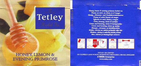 Tetley Honey Lemon & Evening Primrose