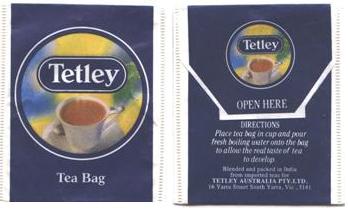 Tetley Tea Bag With Cup