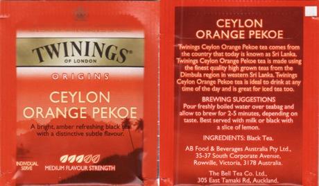 Twinings 0 Australia Ceylon Orange Pekoe