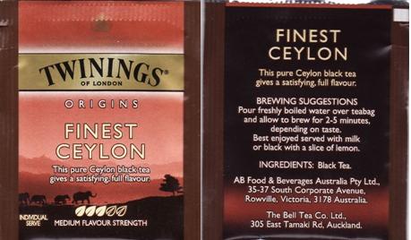 Twinings 0 Australia Finest Ceylon