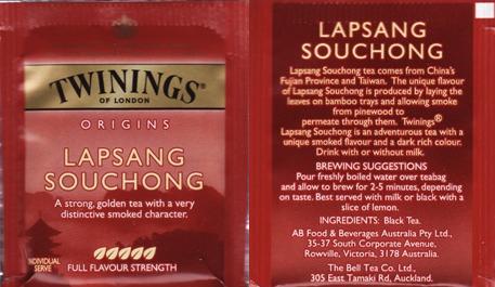 Twinings 0 Australia Lapsang Souchong