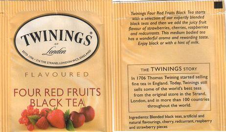 Twinings 0 USA Four Red Fruits Black Tea