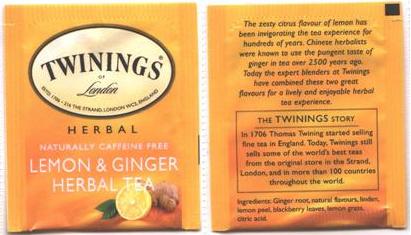 Twinings 0 USA Lemon Ginger