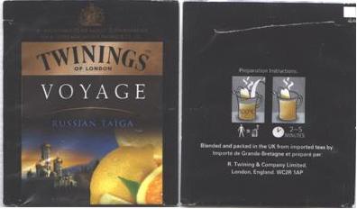 Twinings 0 Voyage Russian Taiga