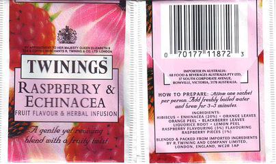 Twinings 001 Raspberry Echinacea Glossy