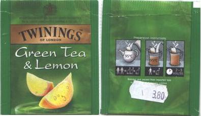 Twinings 003 Green Tea Lemon