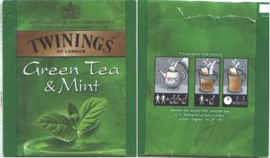 Twinings 003 Green Tea Mint