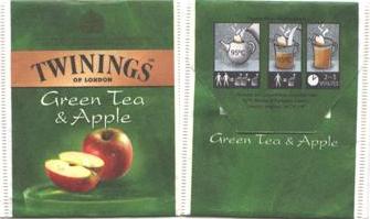 Twinings 004 Green Tea & Apple Paper