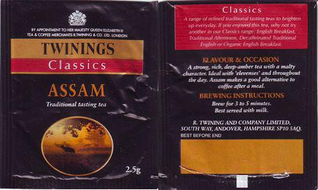 Twinings 008 Classics Assam