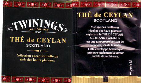 Twinings 009 Thé De Ceylan Scotland