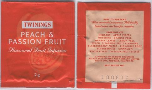 Twinings 010 Peach & Passion Fruit