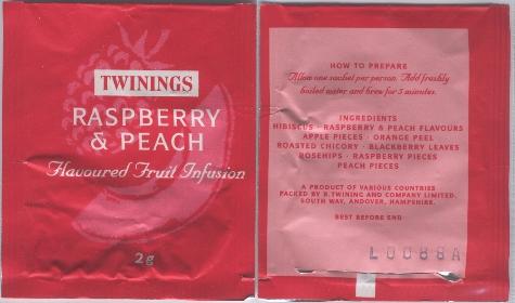 Twinings 010 Raspberry Peach