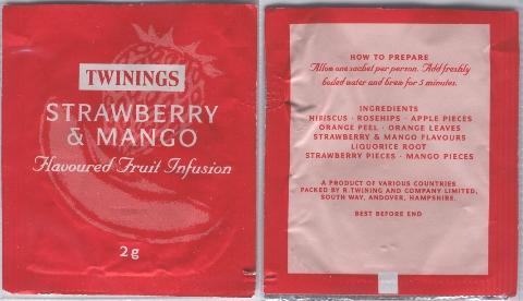 Twinings 010 Strawberry & Mango