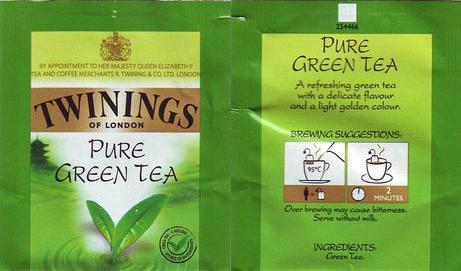 Twinings 254466 Pure Green Tea