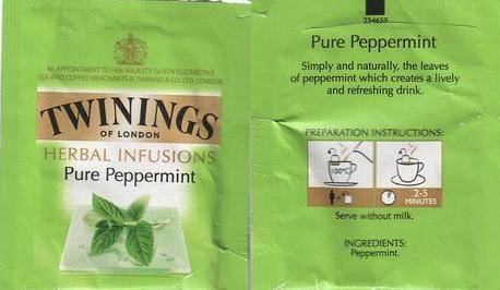 Twinings 254659 Herbal Infusions Pure Peppermint