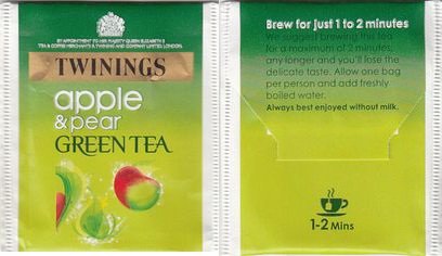 Twinings 50 Apple & Pear Green Tea