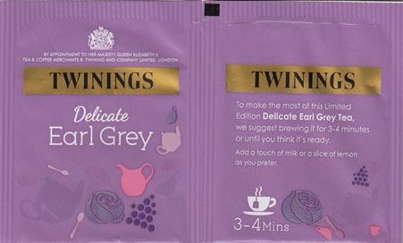 Twinings 61 Delicate Earl Grey