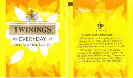 Twinings 80 Thé Everyday Tea Rich & Full Bodied