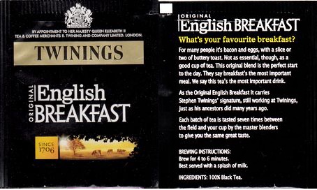 Twinings 90 English Breakfast Tea