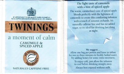 Twinings a Moment of Calm Camomile & Spiced Apple 2