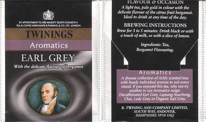 Twinings Aromatics Earl Grey Paper Glossy