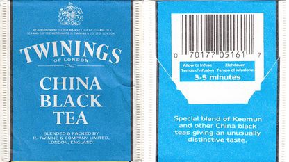 Twinings BG059837 China Black Tea