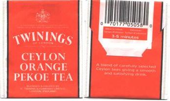 Twinings BG059916 Ceylon Orange Pekoe Tea