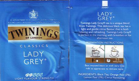 Twinings Classics 254947 Lady Grey