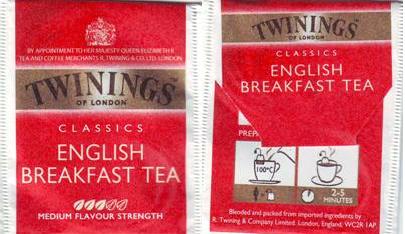 Twinings Classics English Breakfast Tea