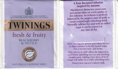 Twinings Fresh & Fruity Blackberry & Nettle 2