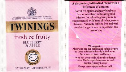 Twinings Fresh & Fruity Blueberry & Apple 2