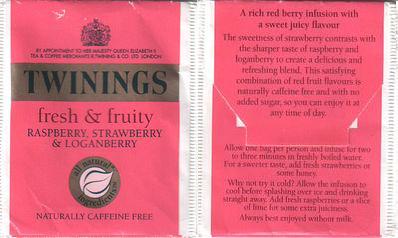 Twinings Fresh & Fruity Raspberry Strawberry & Loganberry