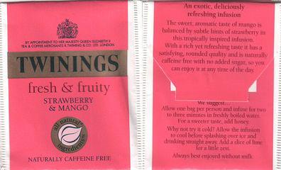 Twinings Fresh & Fruity Strawberry & Mango