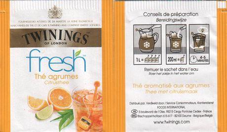 Twinings Fresh Thé ’Agrumes