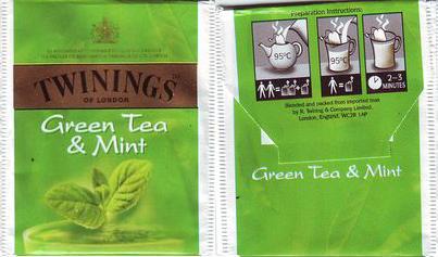 Twinings Green Tea & Mint