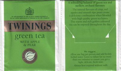 Twinings Green Tea With Apple & Pear