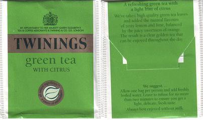 Twinings Green Tea With Citrus