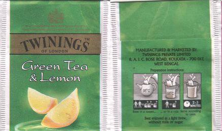 Twinings India Green Tea & Lemon