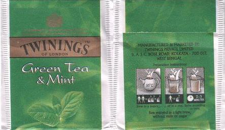 Twinings India Green Tea & Mint