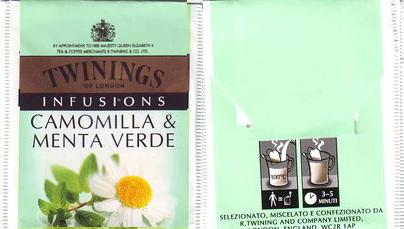 Twinings Infusions Camomilla & Menta Verde