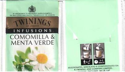 Twinings Infusions Comomilla & Menta Verde