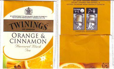 Twinings Orange & Cinnamon Glossy