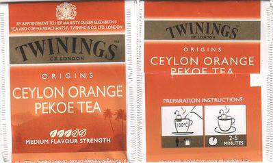 Twinings Origins Ceylon Orange Pekoe