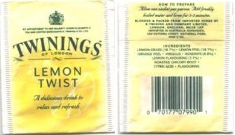 Twinings RPP Lemon Twist Old